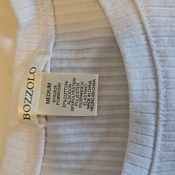 🩴 White Cropped Tshirt Size M - Picture 5 of 5